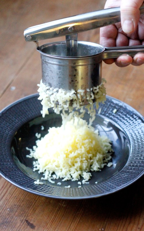 Perunalumi on tämän kalaruuan paras seuralainen.