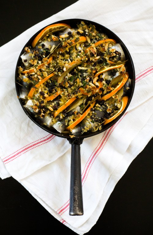 Reippaasti appelsiinia, ja kalat maustuvat hedelmäisiksi!